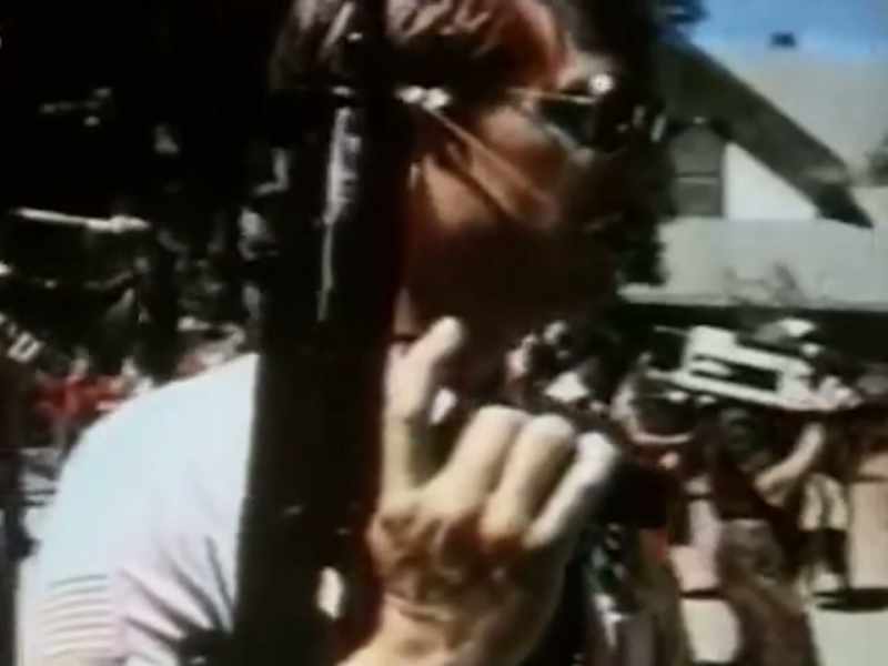 They were there with guns