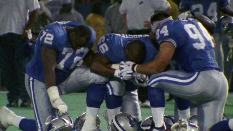They had to do CPR right there on the field to revive him