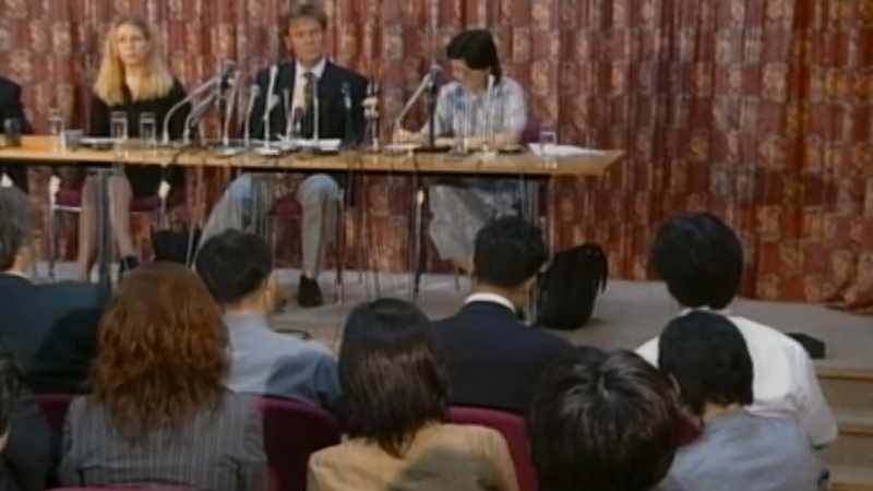 They had to move the press conference to their largest auditorium