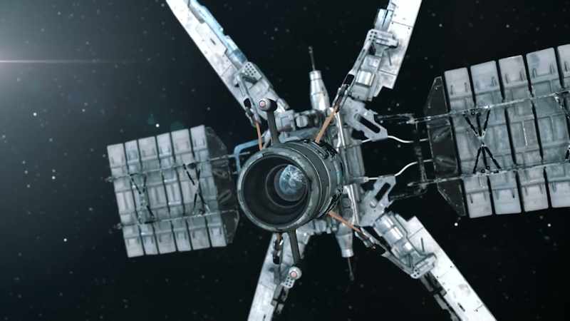 They took a stealth wing and some drone ships into orbit