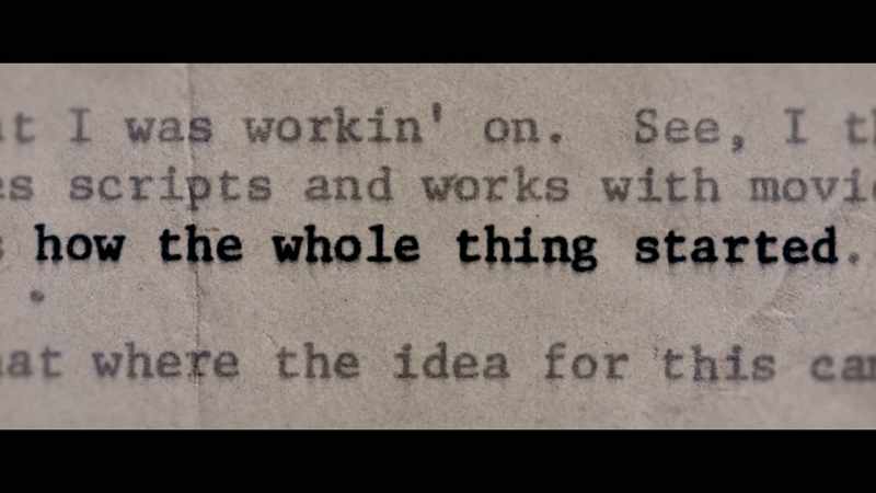 They turned out a movie script called Chain Reaction