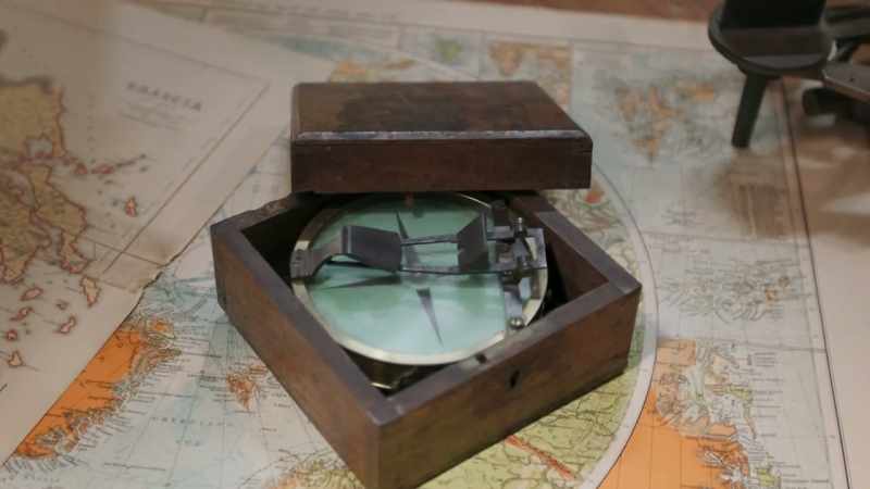 They used it aboard the James Caird to sail