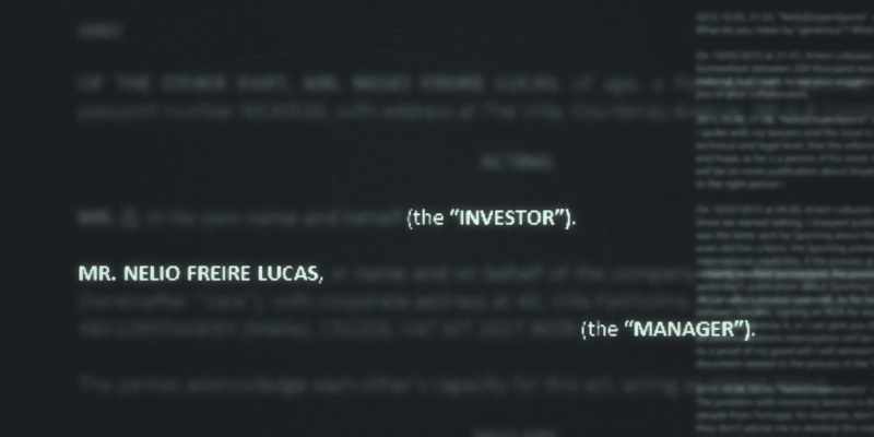 They were very strict and very detailed contracts