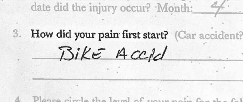 They wanted to have medical documentation for things