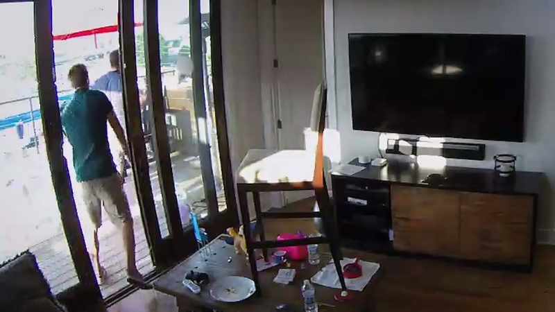 They weren't aware that anyone was home