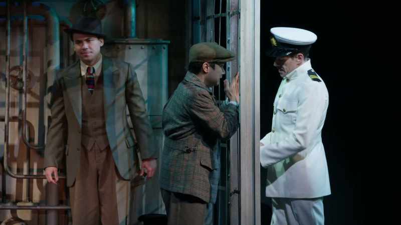 They'll only be in for an hour. They cleaned out third-class playing craps