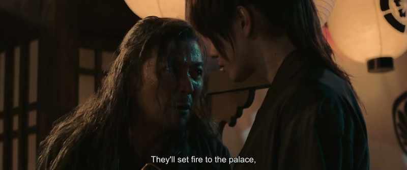 They'll set fire to the palace