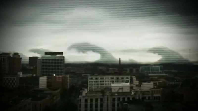 THEY'RE A PHENOMENON CALLED KELVIN-HELMHOLTZ WAVE CLOUDS