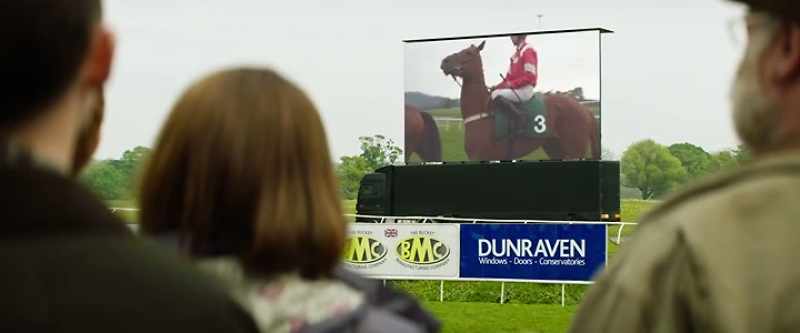 They're all on the racecourse and should be good to go