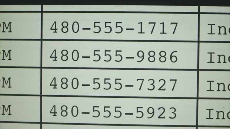 They're also able to look at Thomas Burchard's phone records