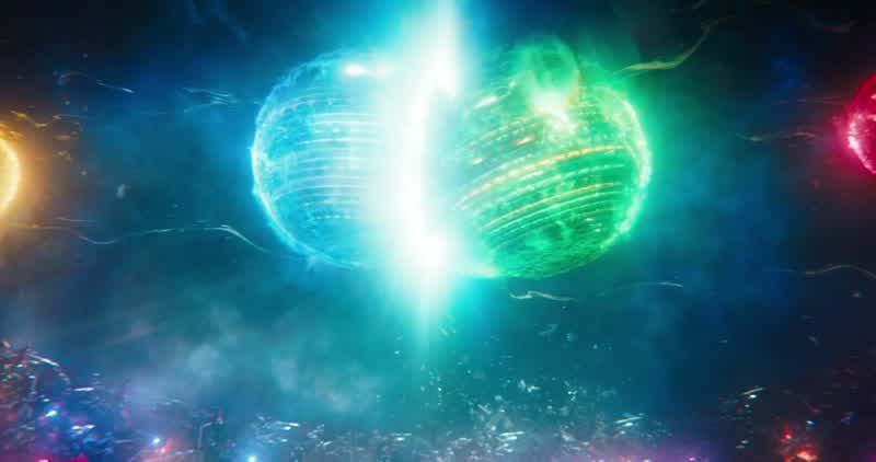 they're colliding and collapsing