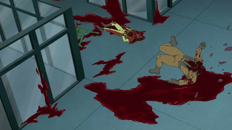 They're so dead they've made quite the mess