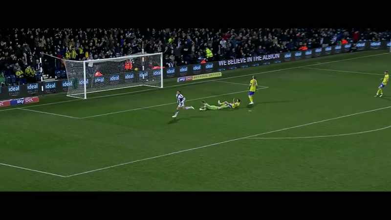They're in for a third here, Harvey Barnes, and that is three