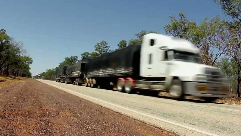 They're known as road trains