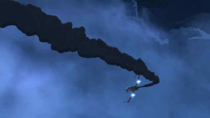 They're landing. Oh no