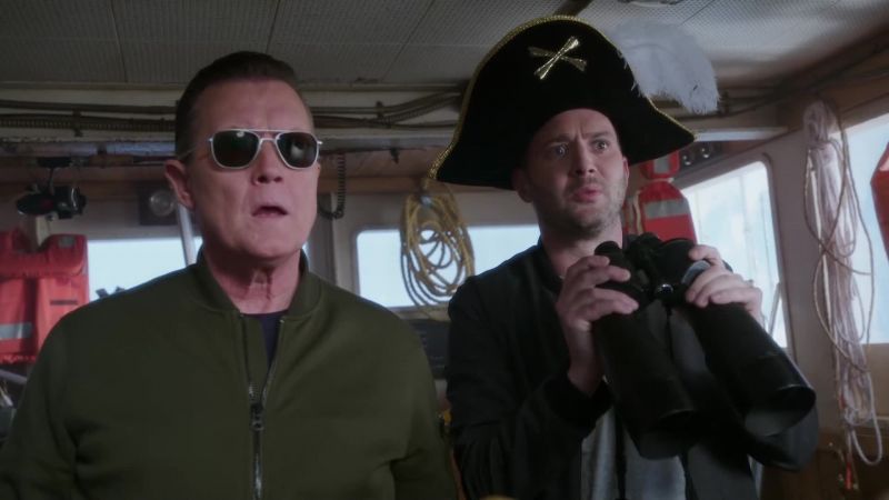 They're making a break for the boat
