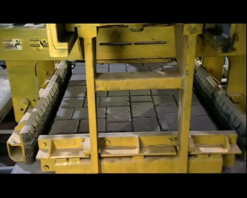 THEY'RE MAKING A CUBE OF STONE