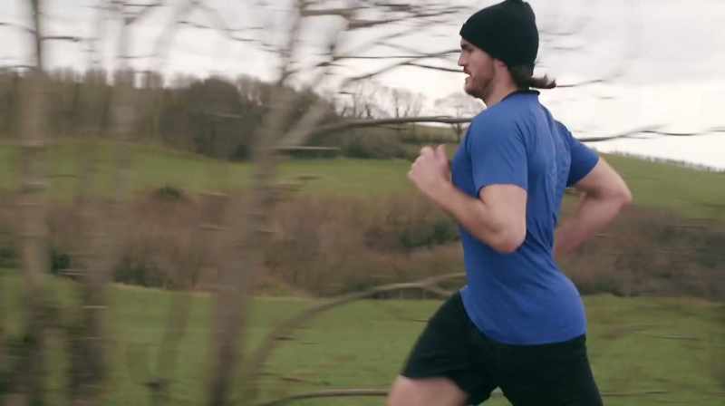 They're running hills