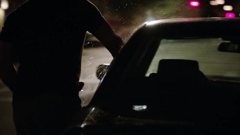 They're stealing a car. It's an extraction