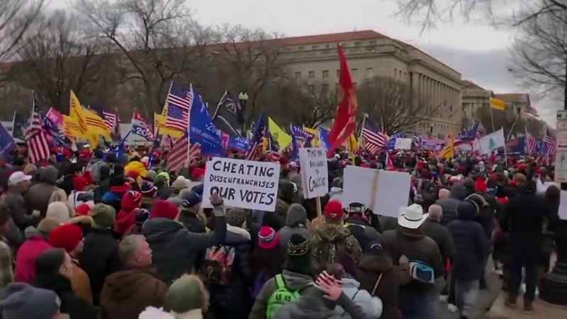 They're storming the Capitol!
