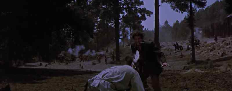 They're too close, Sergeant. - What I aim at, I hit