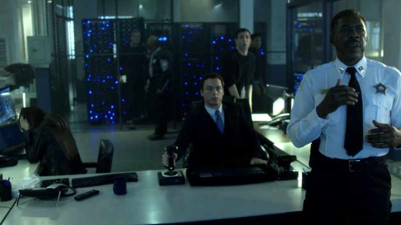 They're working the forensics