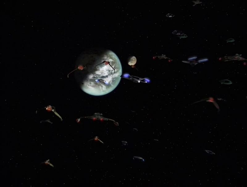 They've locked weapons on us. - All auxiliary power to forward shields