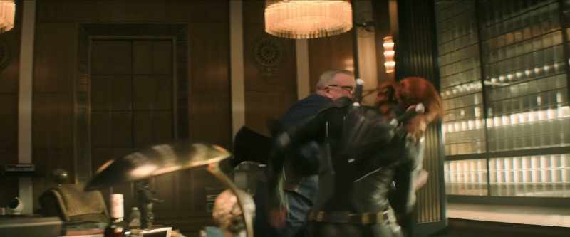 Think I can't take a punch? (CHUCKLES)