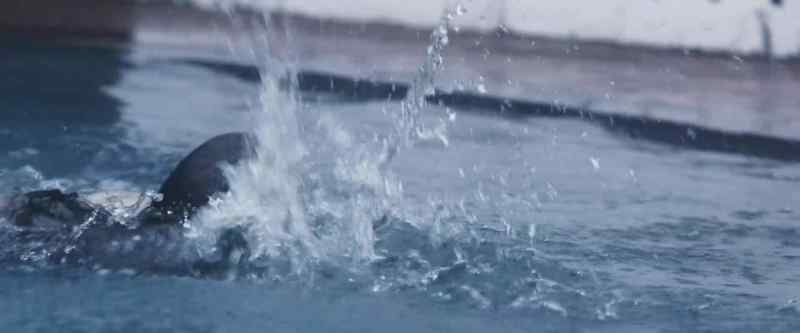 Think of this water as something you have to conquer