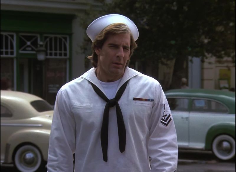 [ Thinking ] Oh, my God. I'm Popeye!