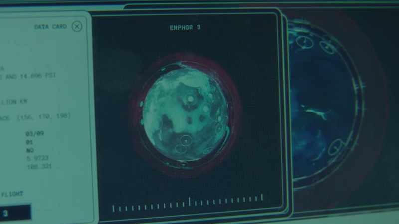 Third planet in nine in a solar system