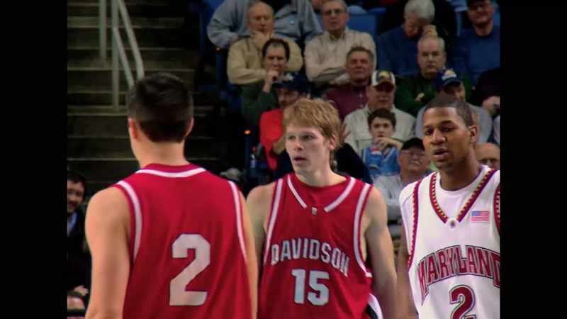 Thirteenth seed Davidson against fourth seed Maryland