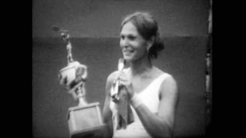Thirty-one-year-old Renée Richards