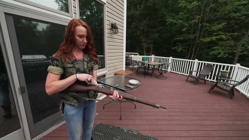 This is a 1903 sniper rifle