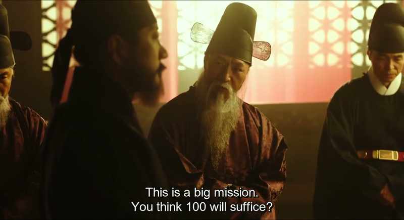 This is a big mission. You think 100 will suffice?