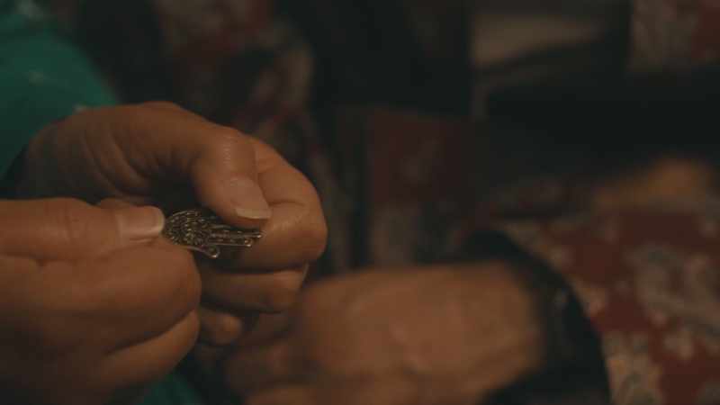 This is a Hamsa, the Hand of Fatima