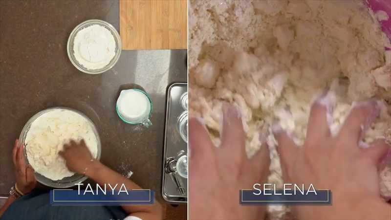 This is a hands-on dish. [laughs]