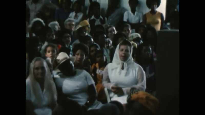 This was a interracial congregation