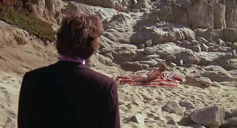 This is a private beach
