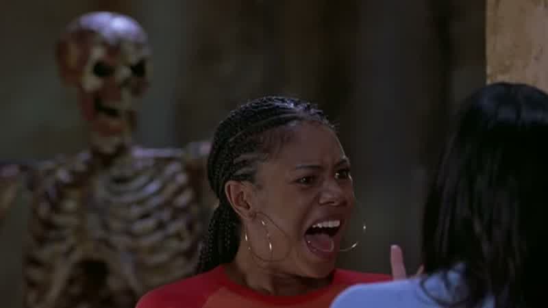 CindyThis is a skeleton This is bonesWould you run from Calista Flockhart
