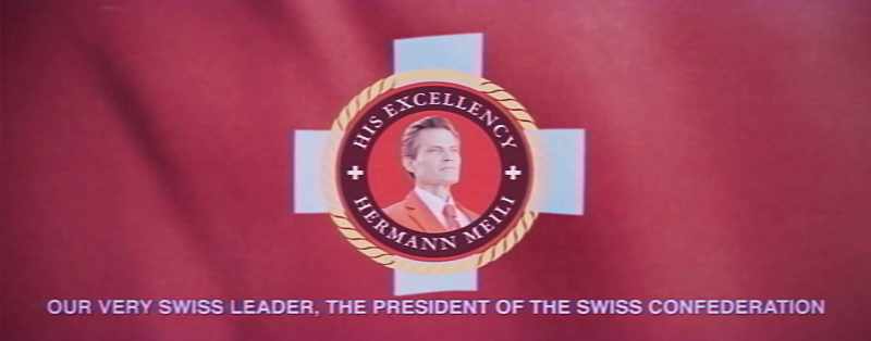 This is a special message from our Very Swiss Leader
