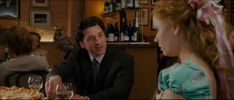 WhatThis is a very nice place YeahAnd we're eating dinner YeahThis is a date YeahNo No No no We're justWe're just friends