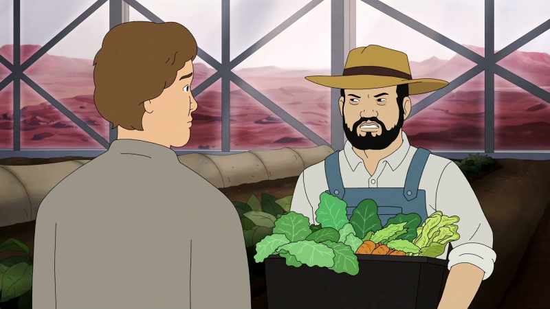 This is a working farm, not a fucking flower patch!