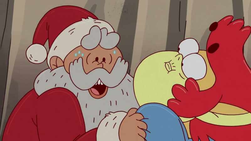 This ain't good. How are we gonna get my sleigh past them