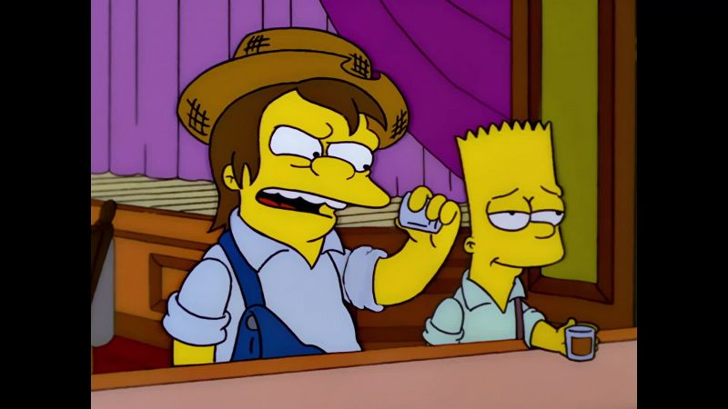 This ain't no five-X whiskey. I can still see
