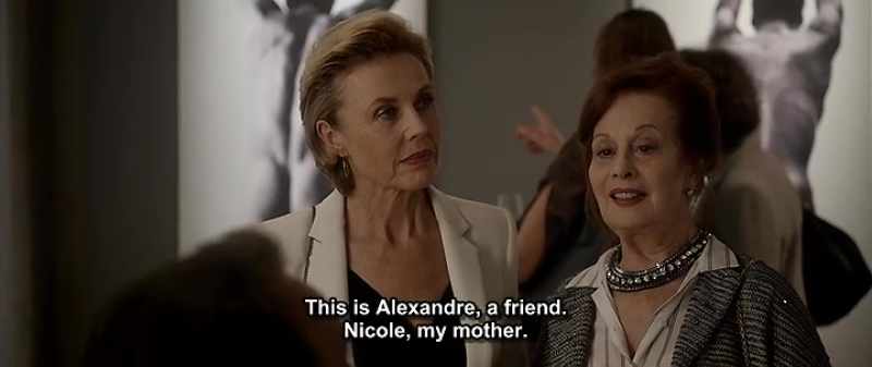 This is Alexandre, a friend. Nicole, my mother