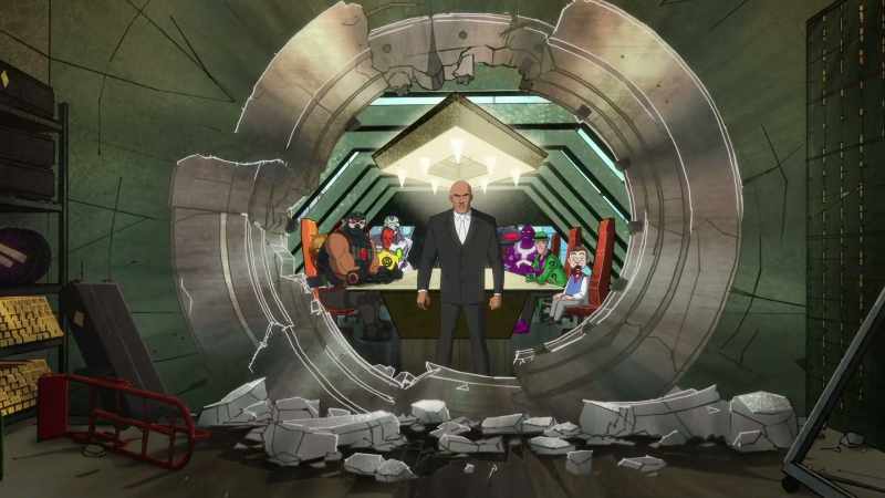 This is all that's left of our impenetrable vault