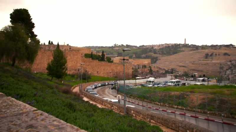 This is an area of jerusalem called mount zion