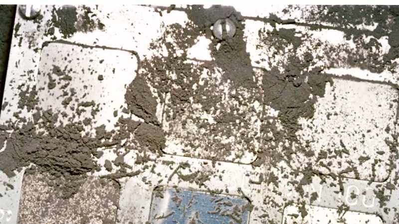 This is an experiment of thermal degradation