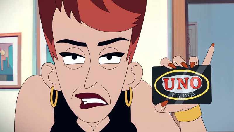 This is an Uno's Pizzeria platinum gold card